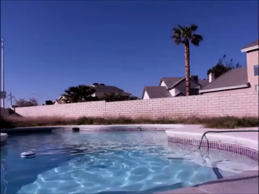 Summer Hart's Slutty Poolside Tease in Fiery Red Ponytail Glory
