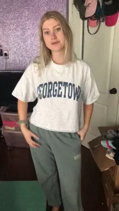 🥶 Freezing Rain? 18yo Slut Strips to Warm You Up 🔥