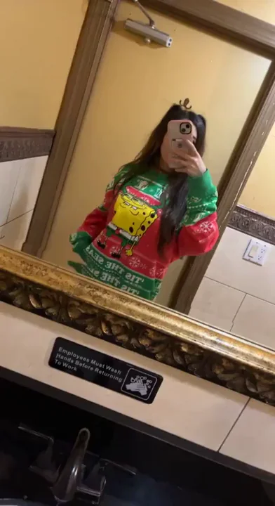 Bigger Than You Thought? Massive Tits Spill Out! 🍒🎄🔥