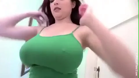 Holy Fuck! Tessa Fowler's Massive Tits Spill Out 😱🍈🍈
