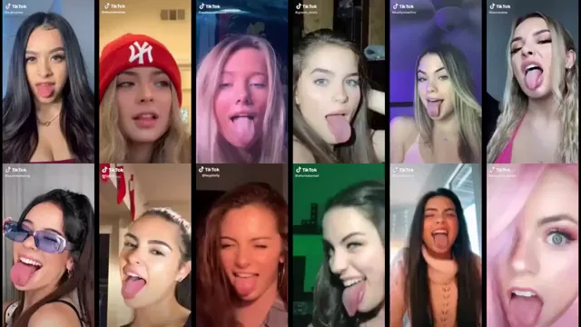Every 'Good' Girl's Naughty Tongue Tease 😛💦