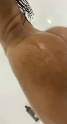 Do you mind soaping my ass?