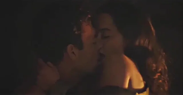 I love how Emilia Clarke goes the extra mile and actually uses tongue