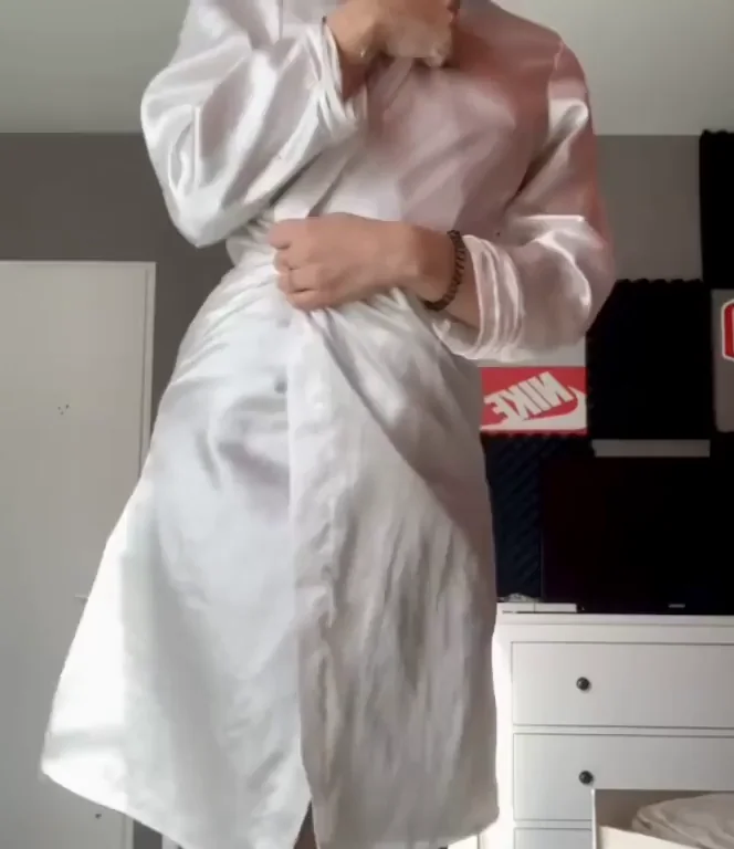 Robe Tease: Pick Your Slutty Option – Tits, Ass, or Pussy?