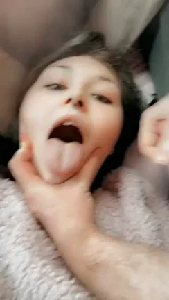 Hump Day Tongue-Out Slut Facefuck Tease