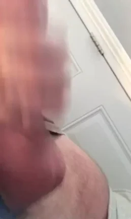 Jerking My Forearm-Thick Monster Cock