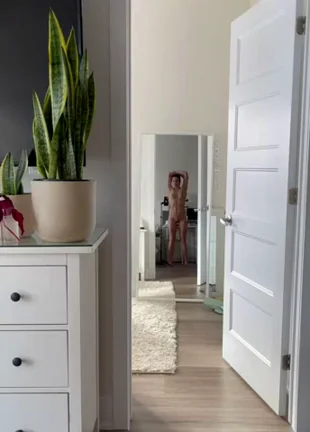 🔥 Caught My Naked Reflection in the Mirror - What Would You Do? 😈