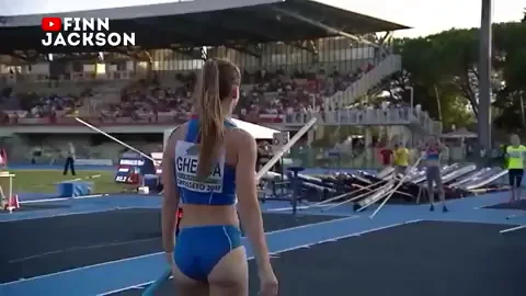 Maria Roberta Gherca - Italian Pole-vaulter GIF