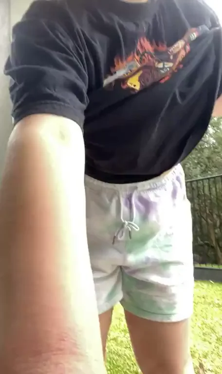 I wonder if the neighbours saw?