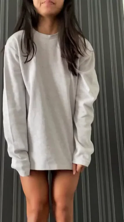 How do I look under without my sweater?