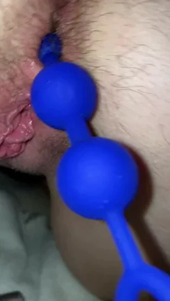 Pulling Out My Juicy Ben Wa Balls Nice & Slow 😈💦