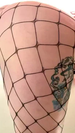 this is what happened when i walked in on him in just fishnets.... [f]