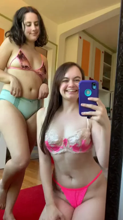 We're proud members of the tiny titty club ?