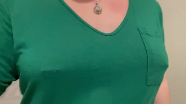 Pierced Nipples With No Bra At Work