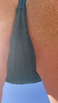 Shaking Sand Off This Juicy PAWG Booty 🍑🌊💦