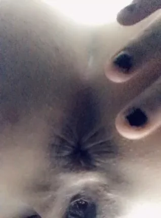 Nail-Biting Ass Spread: Help This Slut Pry Open Her Tight Pink Hole ??