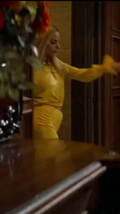 Coed party animal Margot Robbie loves to shake her ass for all the boys on campus
