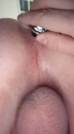 💎 Shiny Gem Plug Teasing My Tight Asshole 😈