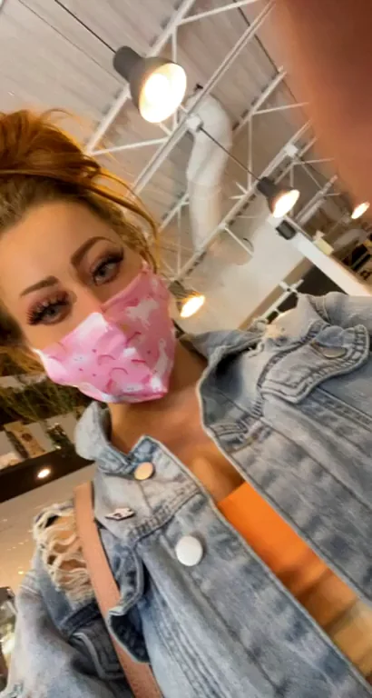 My coffee is taking too long, may as well get my tits out
