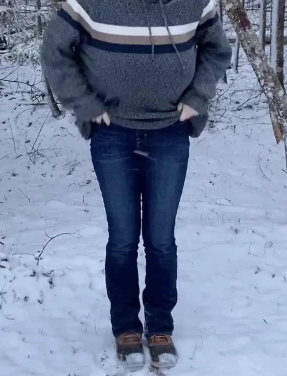 Snowy Titty Drop Celebration ❄️🍒 OC Slut Drops Massive Jugs