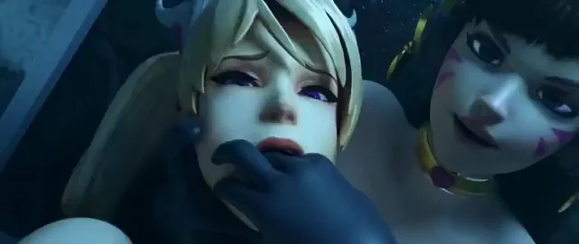 Dva with Mercy 3some Hard night (Hv54rDSL)