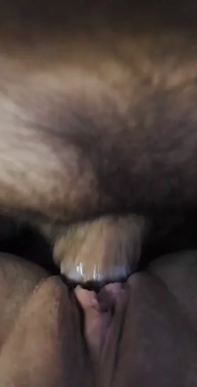 FPOV of my creamy cum on his thick stick (M/F)