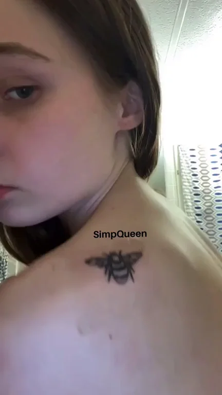 i got a new tattoo and almost finished painting my content room today.. so heres a titty drop since i had such a good day