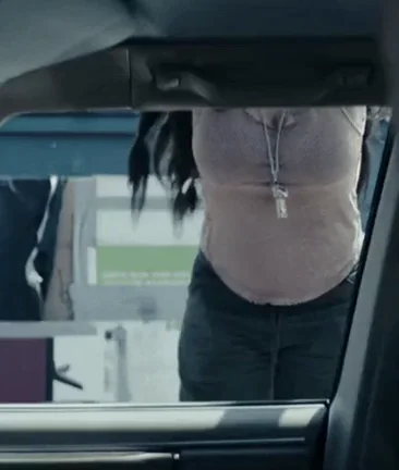 Salma Hayek's Massive Tits Tease in the Car 🚗🍈🍈