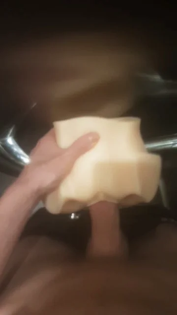 (20m) Fucking my toy in the elevator