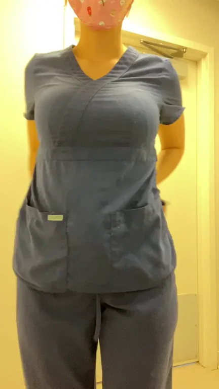 Sometimes you just get to urge while your at work to let your tits breathe ;) [F]