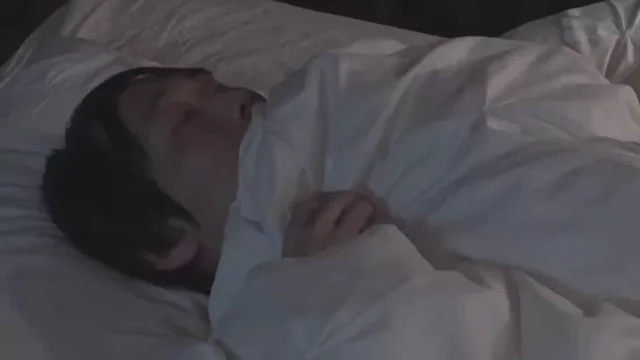 Anri Okita is hungry for a midnight snack of cum