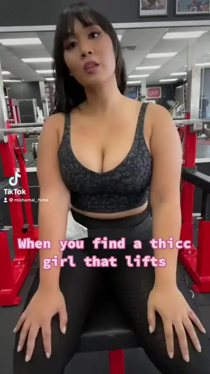 When you know you found a girl that lifts