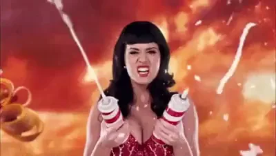 Post-Baby Katy Perry Slurps Massive Cum Loads Like a Pro Slut