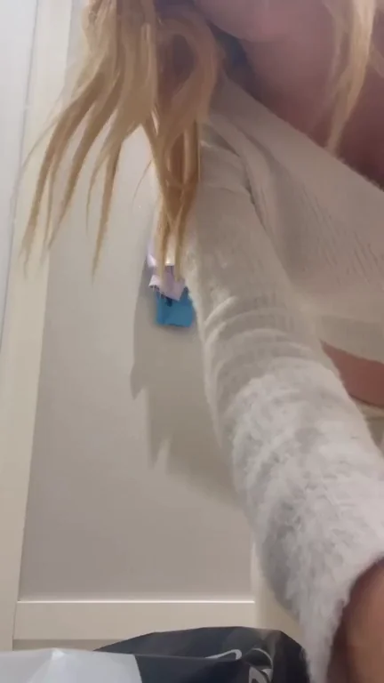 🛍️ Changing Room Tease: Buy These Panties or Fuck Me First? 😈