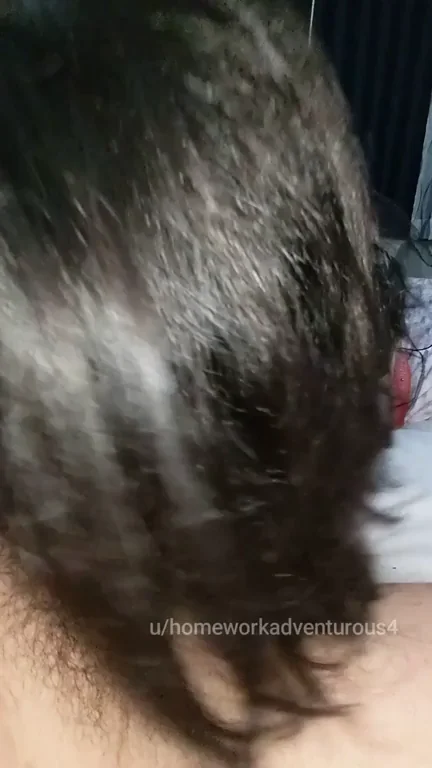 Wifey's Sloppy Cock Suck While Ass Gets Creampied 💦🍑👅