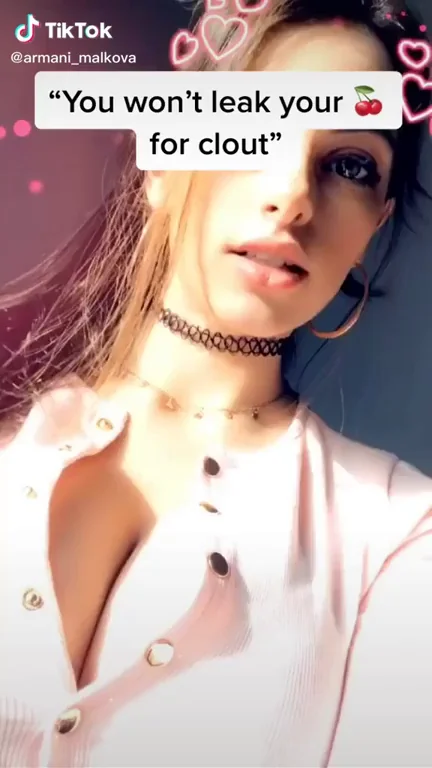Tiktok girl armani_malkova the tits from the jpegs. Fingers on pause quick fast! You're welcome.