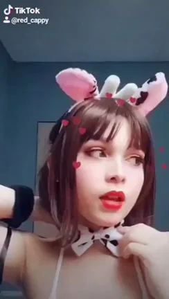 🔥 Sexy Bunny Girl Tease on TikTok 😍🐰