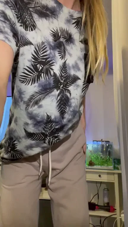 Petite Blonde Tease: Who Wants These Perky Tits Today? 🔥🍒