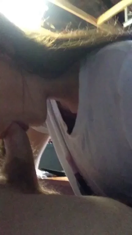 Sucking off the ex cuck