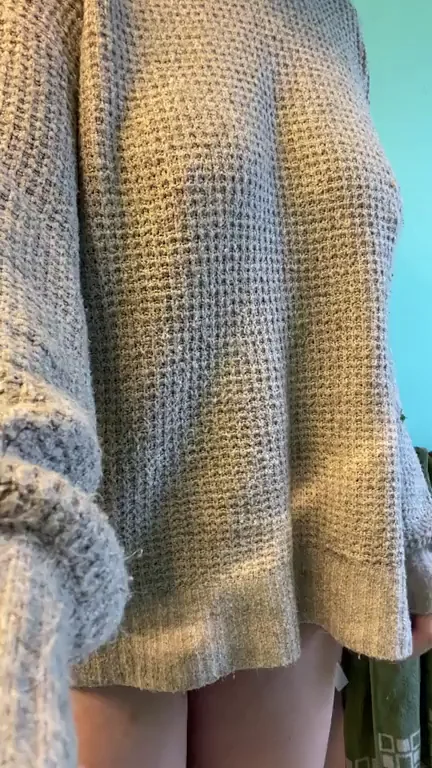 Do you like my sweater?