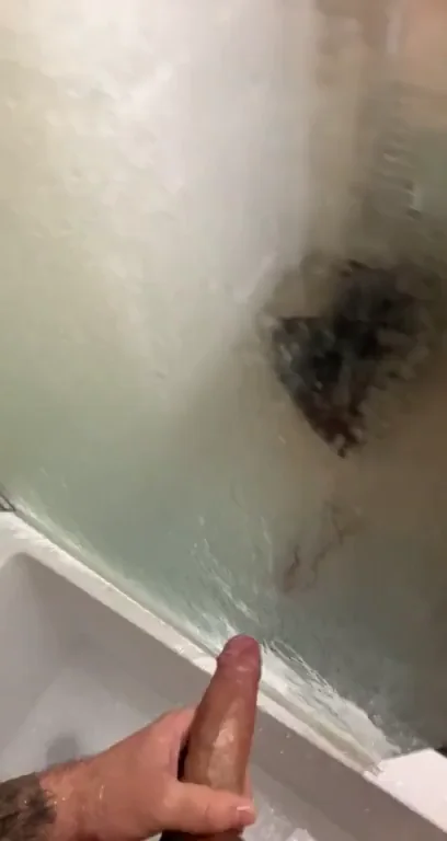 🍆💦 Thick Dick Shower Strokes & Tease