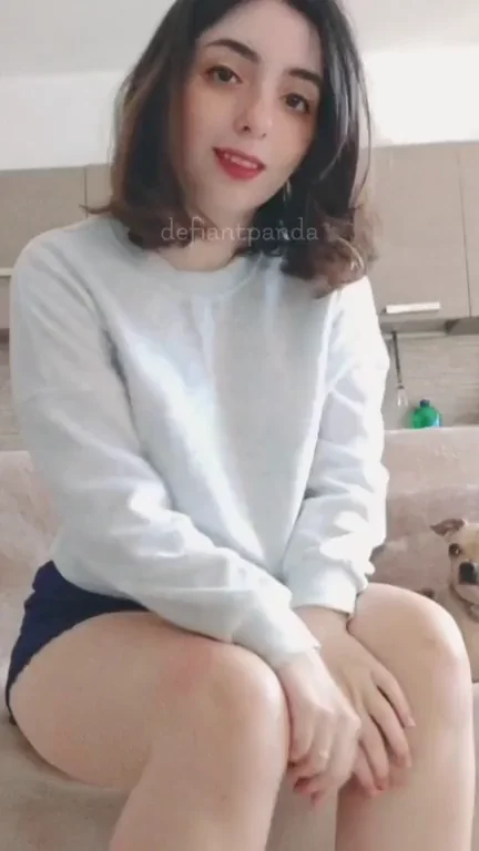 Panty Peel Tease from Cute Legal Teen Slut 😘🍑