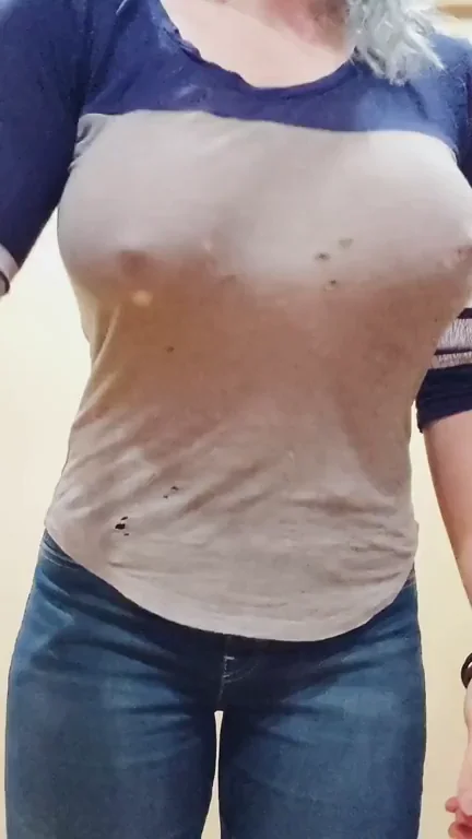 Got rained on, so have a tiddy drop [OC]