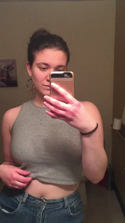 (22f) (OC drop) I take my shirt off just like everyone else, one titty at a time ?