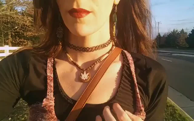 Just having a little (f)un on my walk
