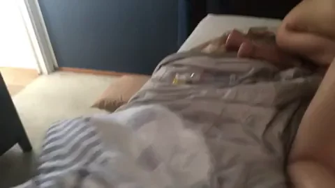 Met this guy and his roommate at a bar, had my husband drive us to there place and watch me get fucked HARD by them literally all night. This was the last man standing. Part 1