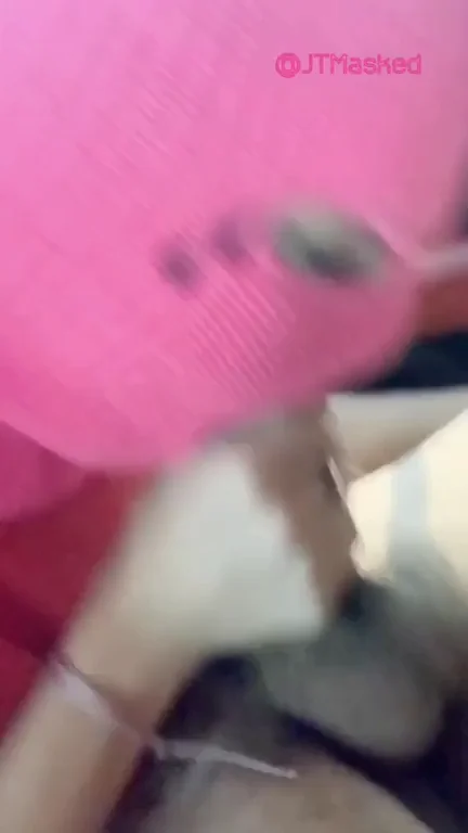 Pink Beanie Slut Deepthroats Thick Cock 😍🍆💦