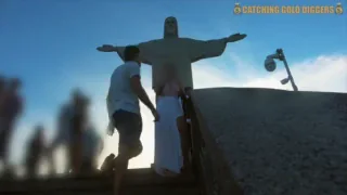 🔥 Brutal Pounding of a Greedy Brazilian Gold Digger Slut by Christ the Redeemer 😈🍑