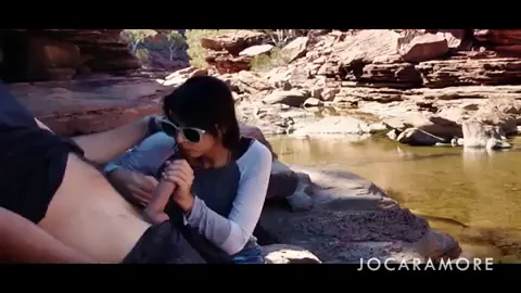 Enjoying our time by the river