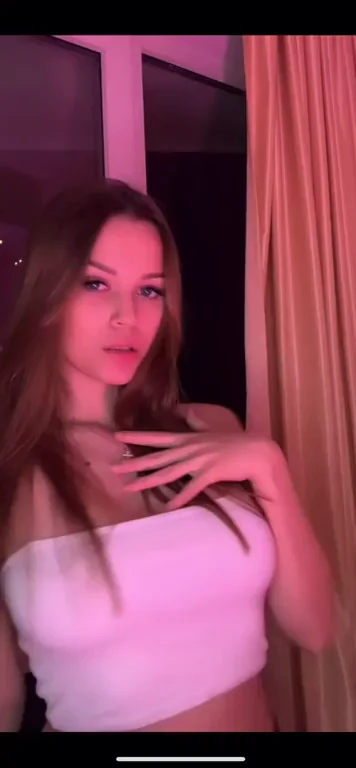 19yo Slutty Tease in Tight White Tube Top 😈💦 Premium OnlyFans Vibes Await!